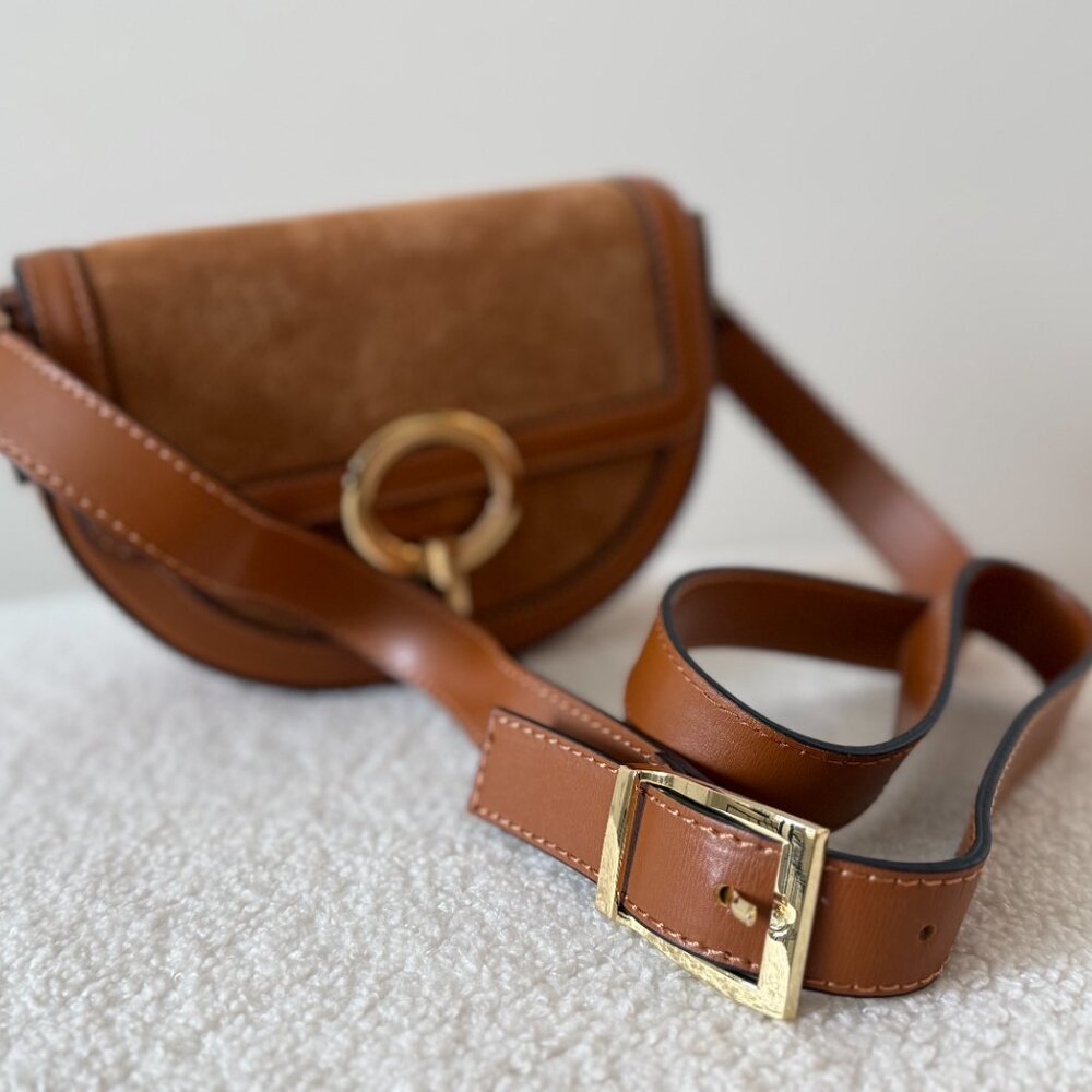 Vere Pelle Genuine Leather Crossbody Bag - Picture 5 of 12